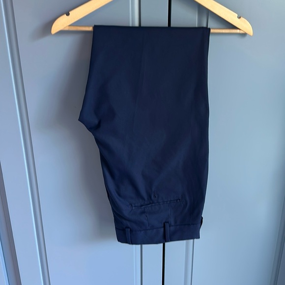 Peter Millar Flat Front Navy Slacks - Picture 1 of 3